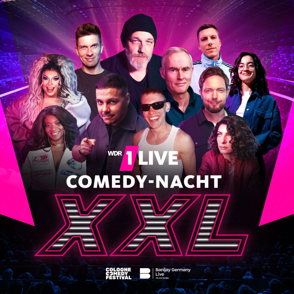 Das Line-UP für die 1live XXL Nächte 2026 steht fest!